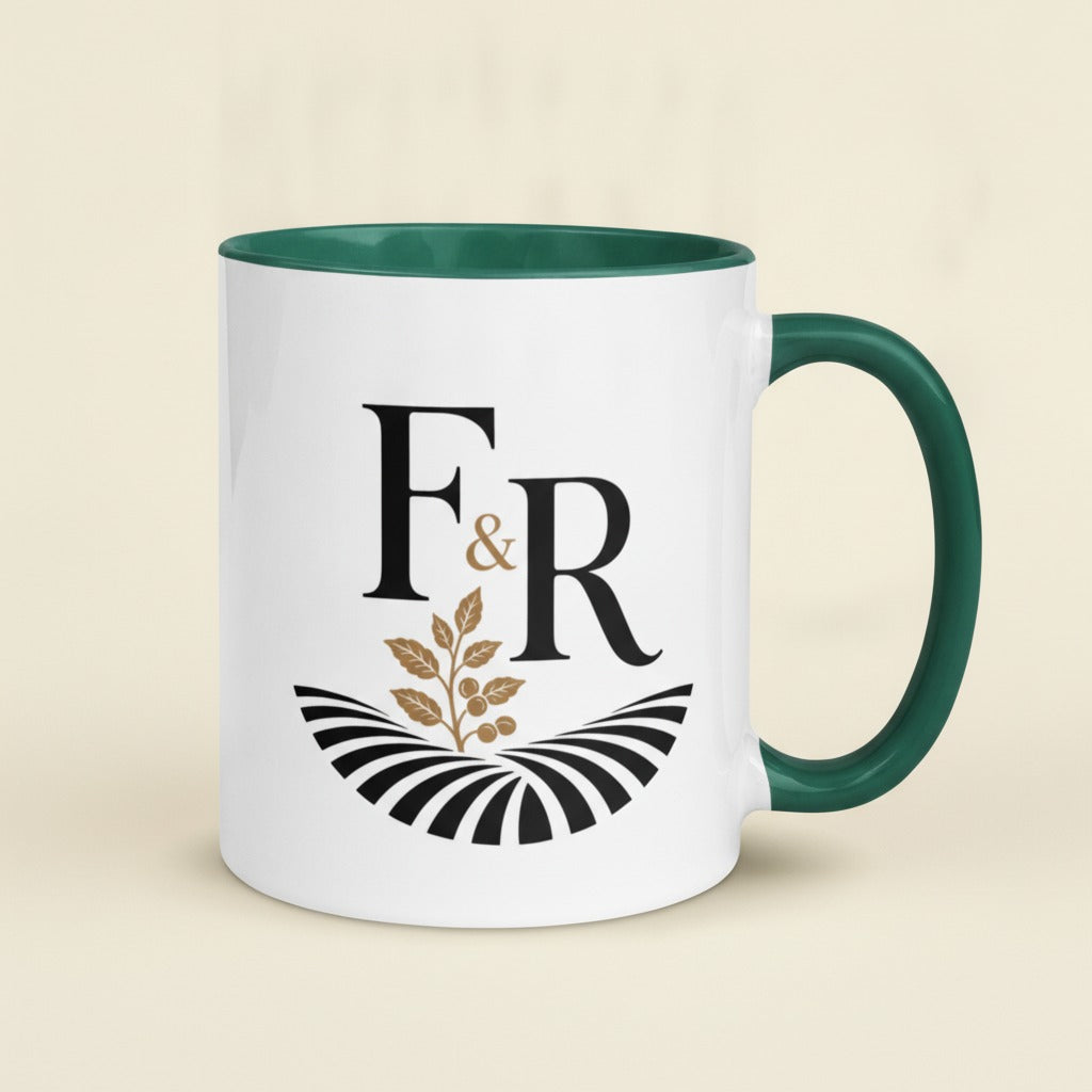 F&R Coffee Mug, included in the bundle